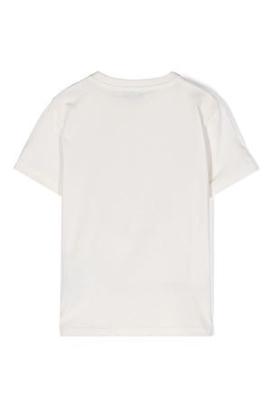 white cotton tshirt GOLDEN GOOSE KIDS | GKP01403P00149711616